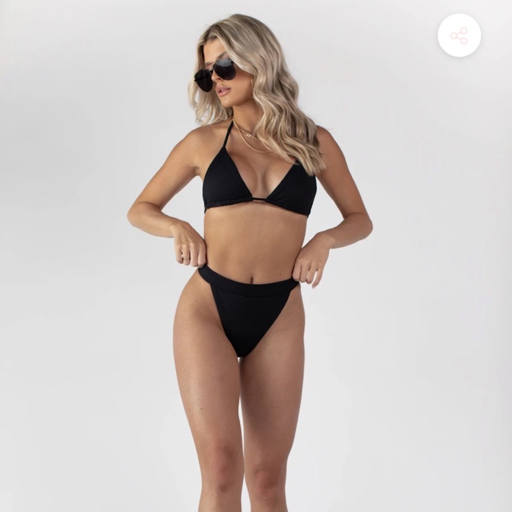 Kittenish Laguna Black Bikini